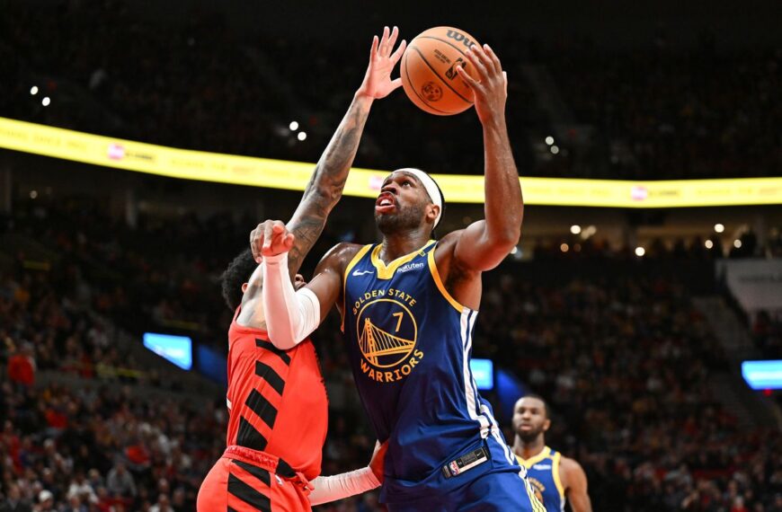 golden state warriors vs portland trail blazers match player stats