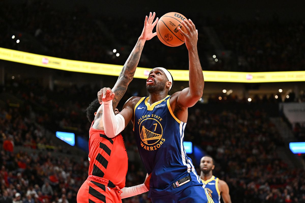 golden state warriors vs portland trail blazers match player stats